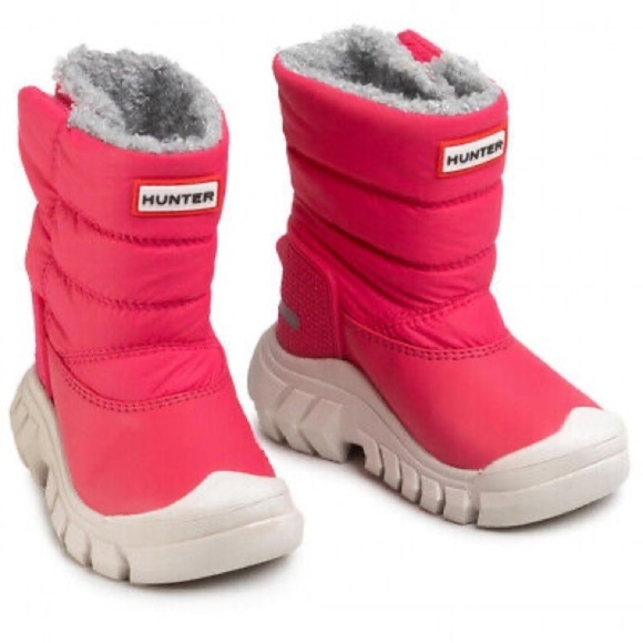 EUC - Hunter Interpid Snow Boots - Size UK2 (US2.5) - Picture 1 of 6